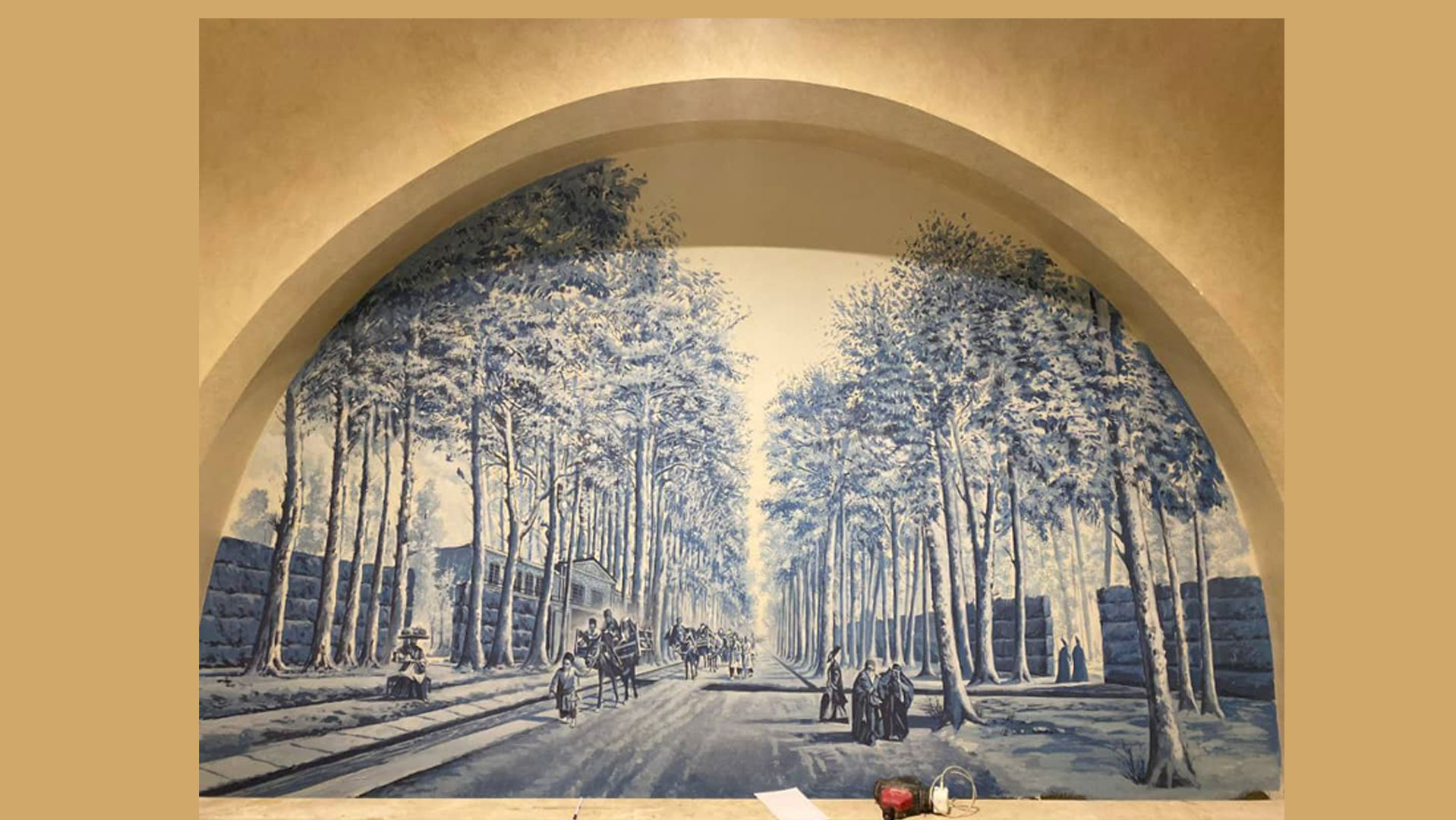 نقاشی دکوراتیو کلاسیک